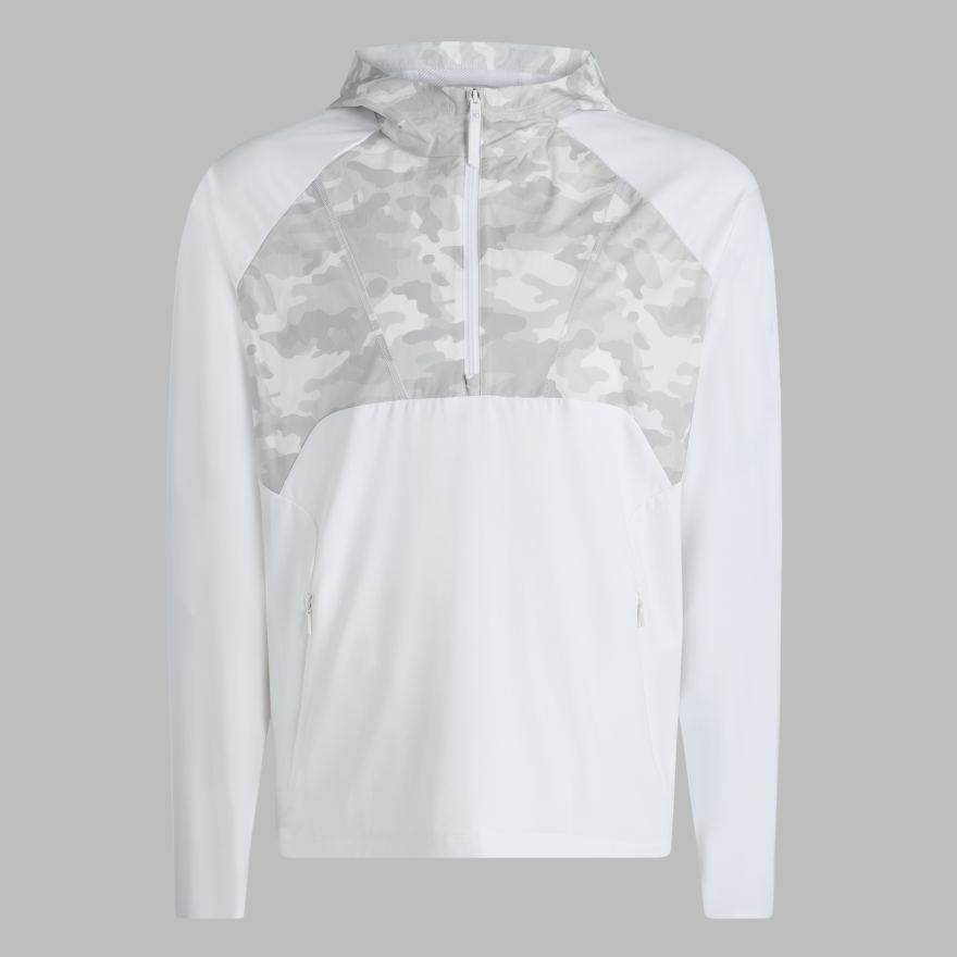 HYBRID 1/4 ZIP HOODED PULLOVER | MEN'S PULLOVERS & QUARTER-ZIPS