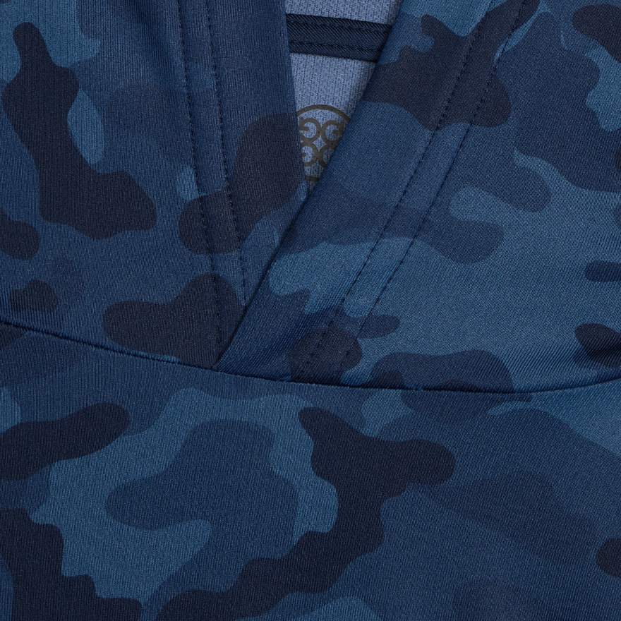 BRUSHED BACK TECH TERRY HOODIE in TWILIGHT CAMO image number 5
