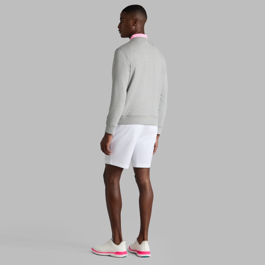ALL PLAY TERRY CREWNECK in NIMBUS MELANGE image number 4
