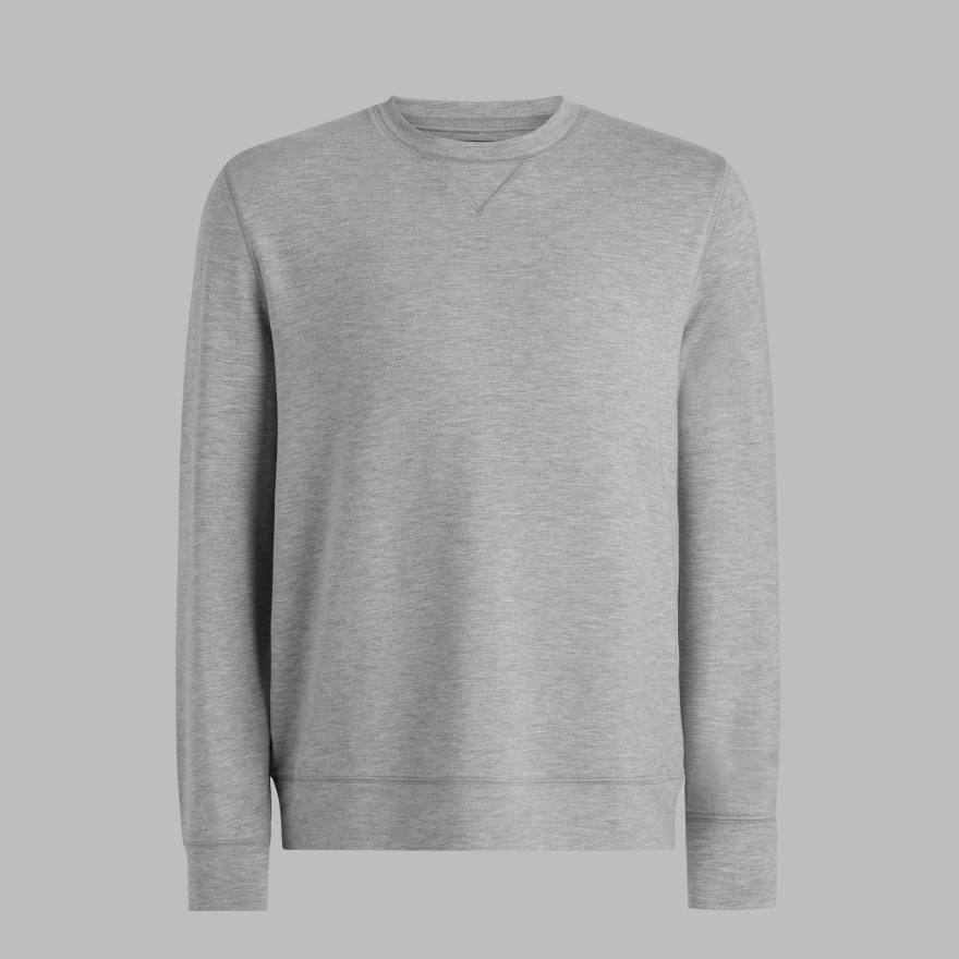 ALL PLAY TERRY CREWNECK in NIMBUS MELANGE image number 1