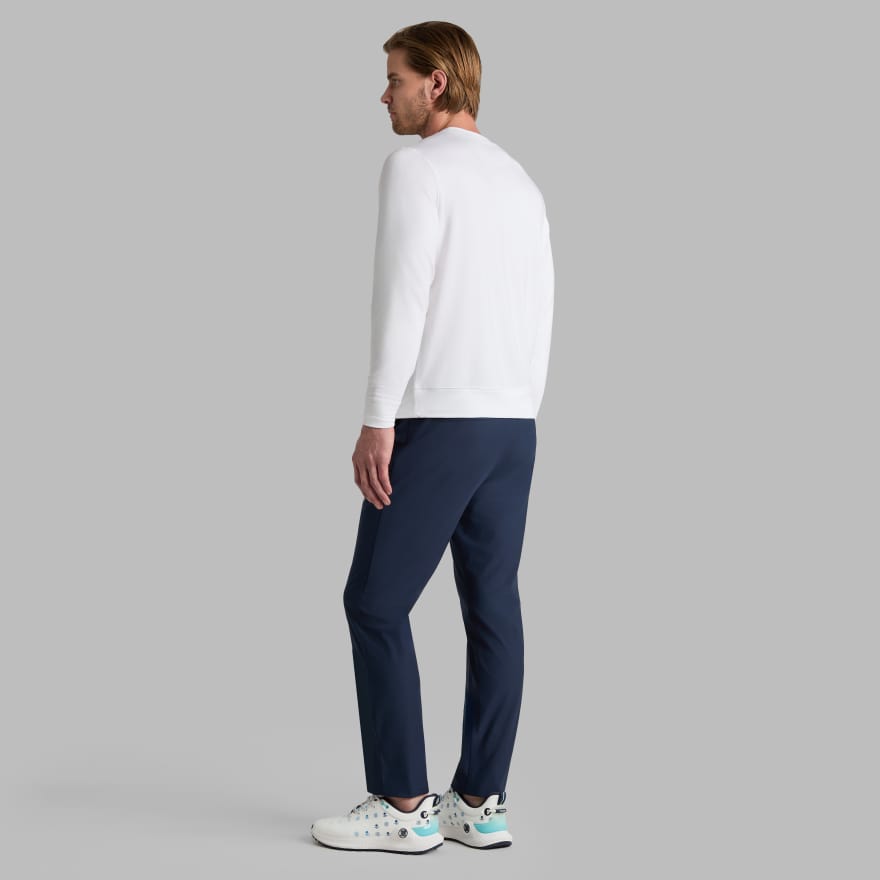 ALL PLAY TERRY CREWNECK in Snow image number 4