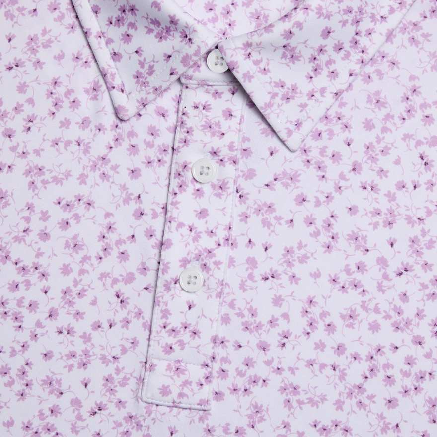 GARDEN TECH JERSEY POLO in IRIS image number 5