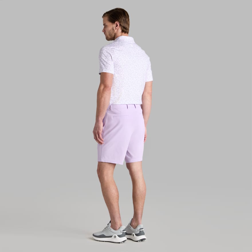 GARDEN TECH JERSEY POLO in IRIS image number 4
