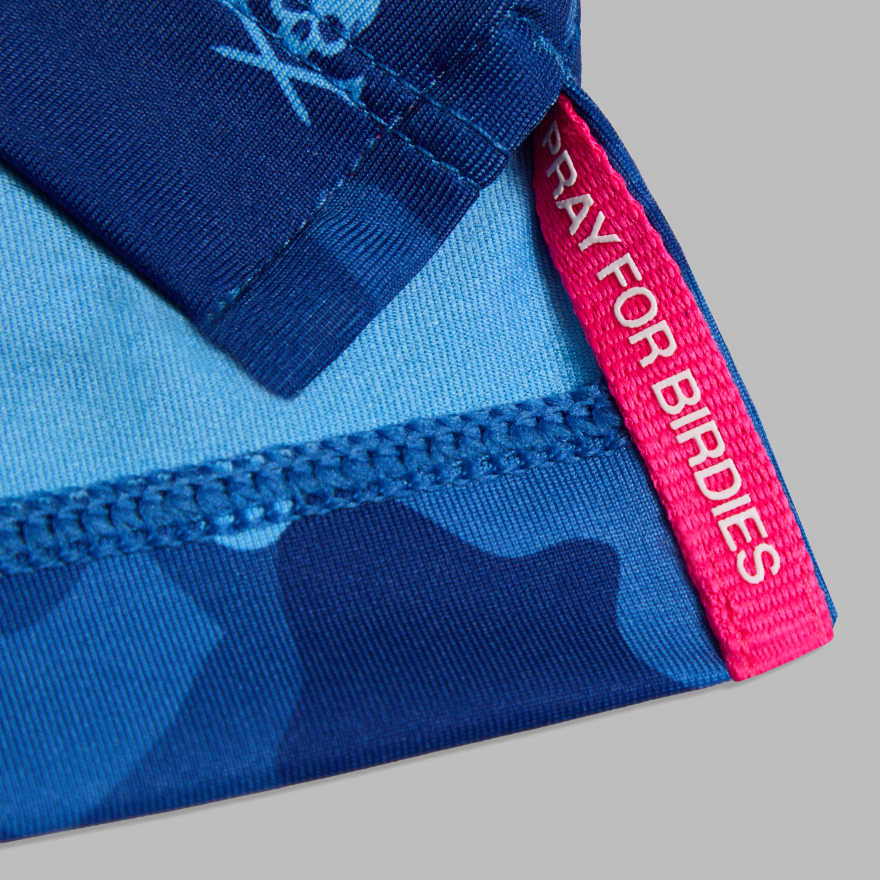 ICON CAMO TECH JERSEY POLO in Azul image number 6