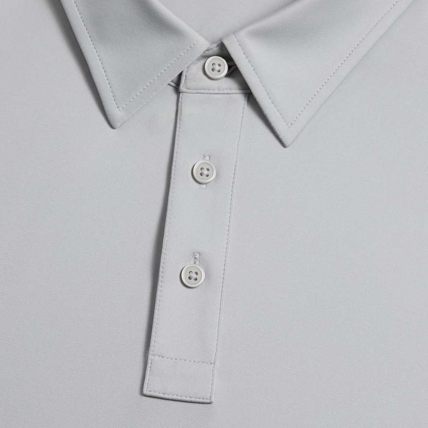 SOLID TECH JERSEY POLO in Nimbus image number 5