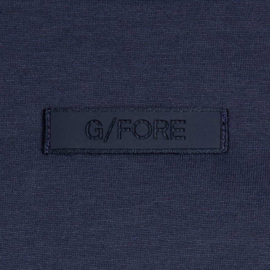 SUPER SOFT BRUSHED COTTON LONG SLEEVE POLO in Twilight image number 6