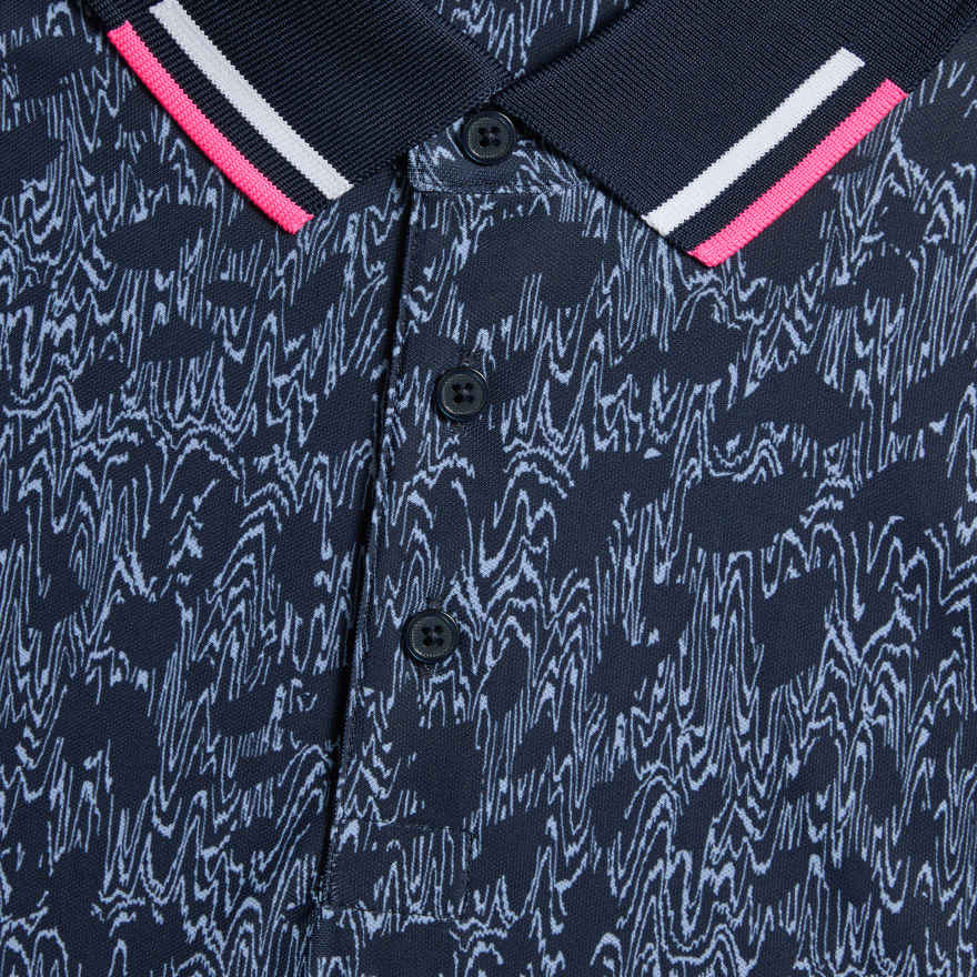 WOODY TECH PIQU&Eacute; POLO in Twilight image number 6