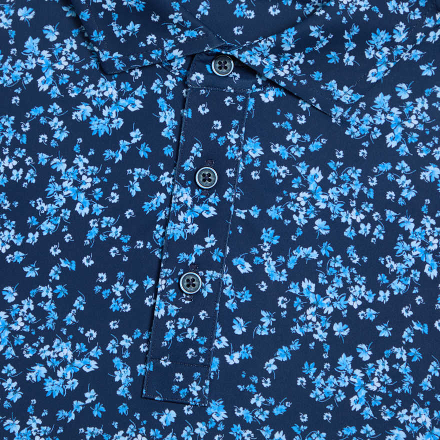 SCATTERED DITZY TECH JERSEY POLO | MEN'S POLO SHIRTS | G/FORE