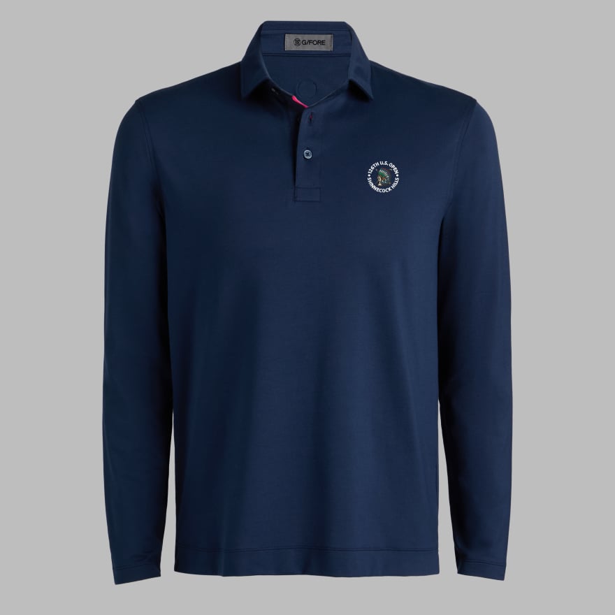 LTD RELEASE 2026 U.S. OPEN ALL PLAY LONG SLEEVE POLO in Twilight image number 1