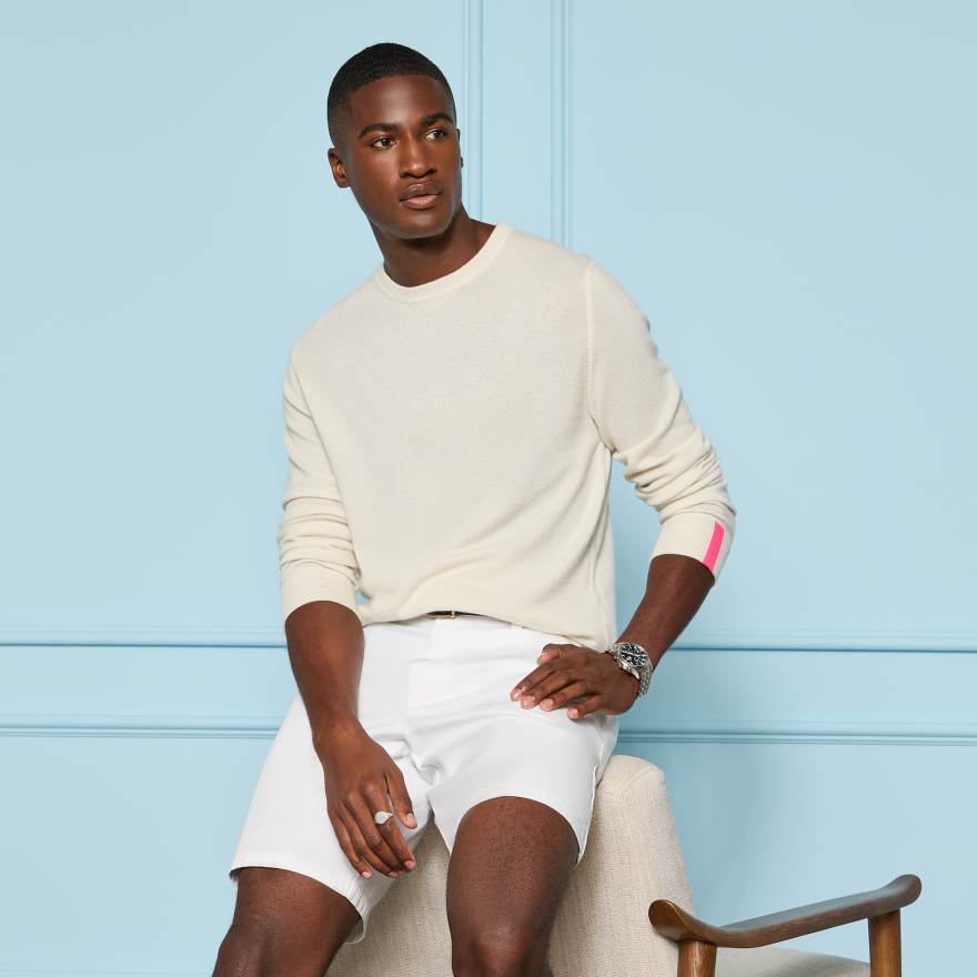 CASHMERE CREWNECK SWEATER | MEN'S SWEATERS | G/FORE