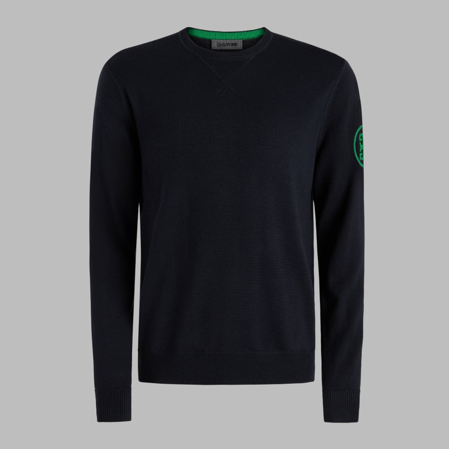 CIRCLE G'S MERINO WOOL CREWNECK SWEATER | MEN'S SWEATERS | G/FORE