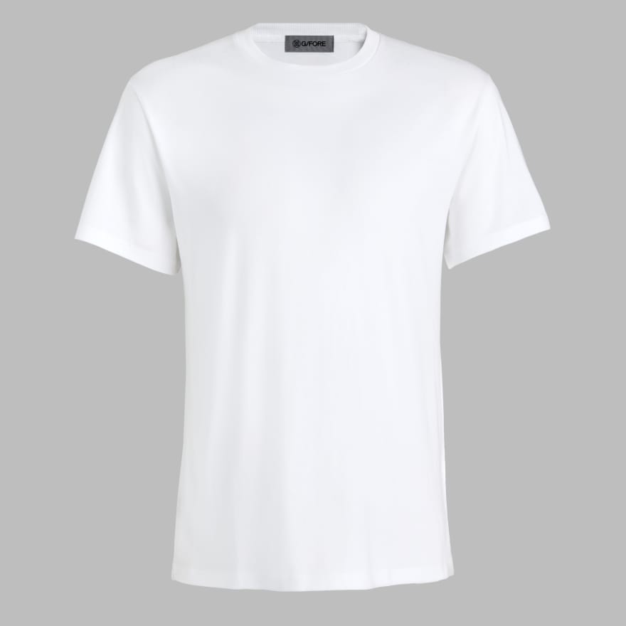 CRUCIAL COTTON TEE in Snow image number 1