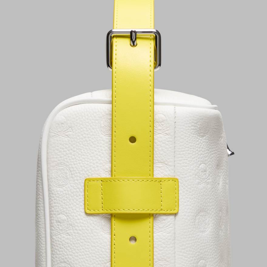 EMBOSSED LEATHER GOLF SHOE BAG | ACCESSORIES FOR MEN AND WOMEN | G