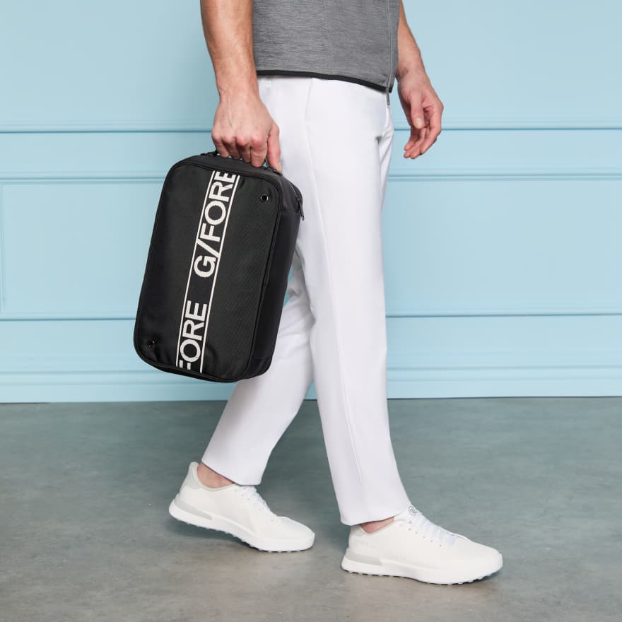 CANVAS SHOE BAG in Onyx image number 1