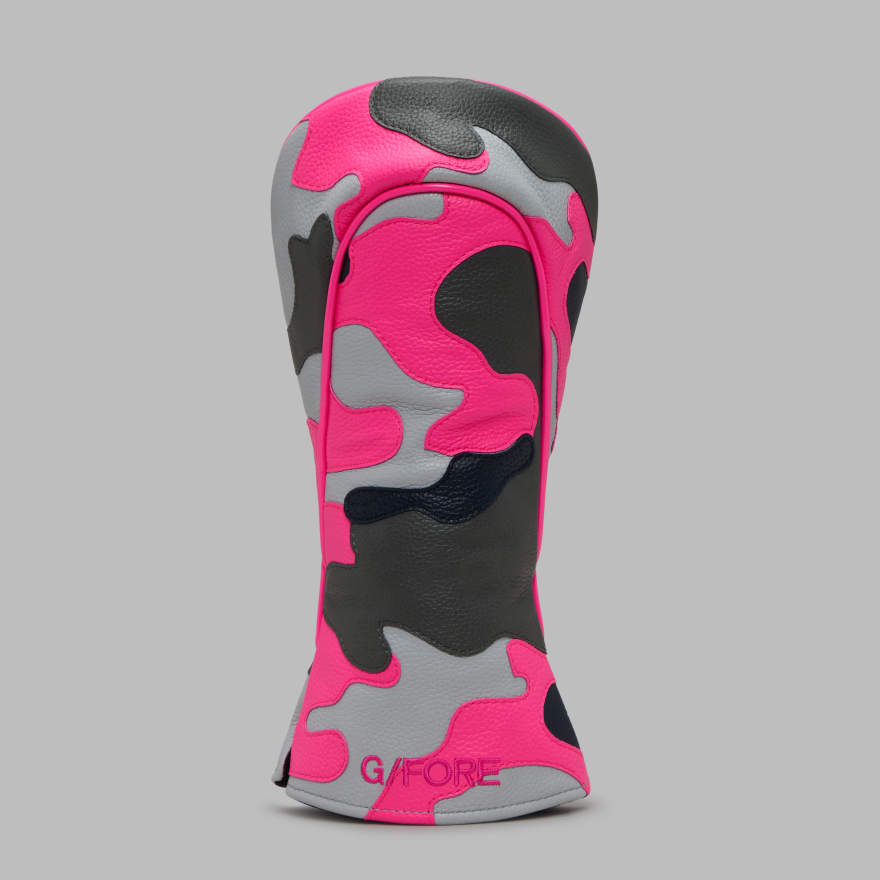 PATCHWORK CAMO 3-WOOD HEADCOVER in TWILIGHT / KNOCKOUT PINK image number 2