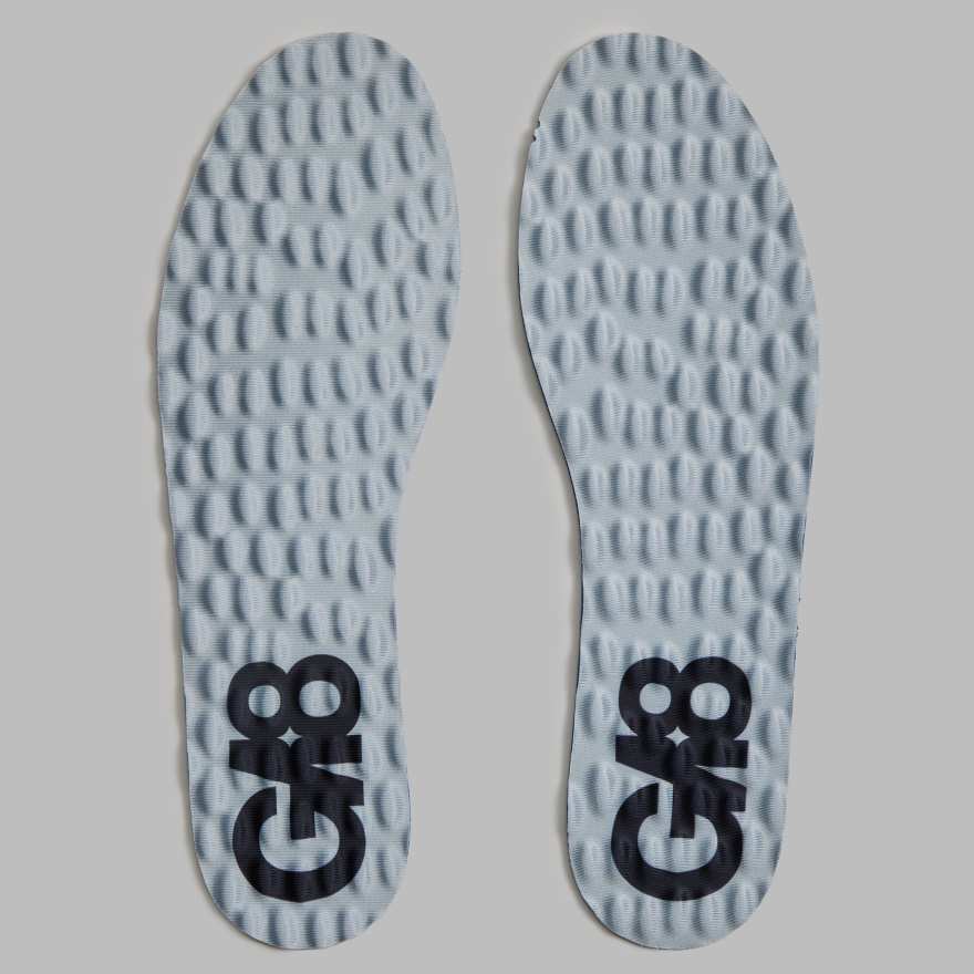 MEN&rsquo;S G/18 GOLF SHOE REPLACEMENT FORE/18 INSOLES in NIMBUS / ONYX image number 2