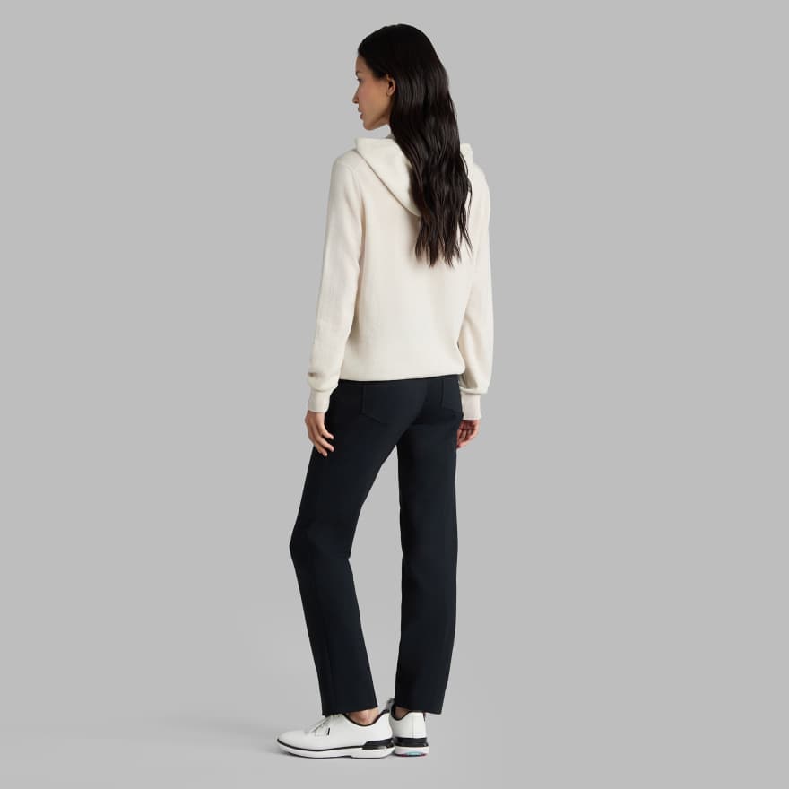 CASHMERE HOODED SWEATER in PUMICE image number 6