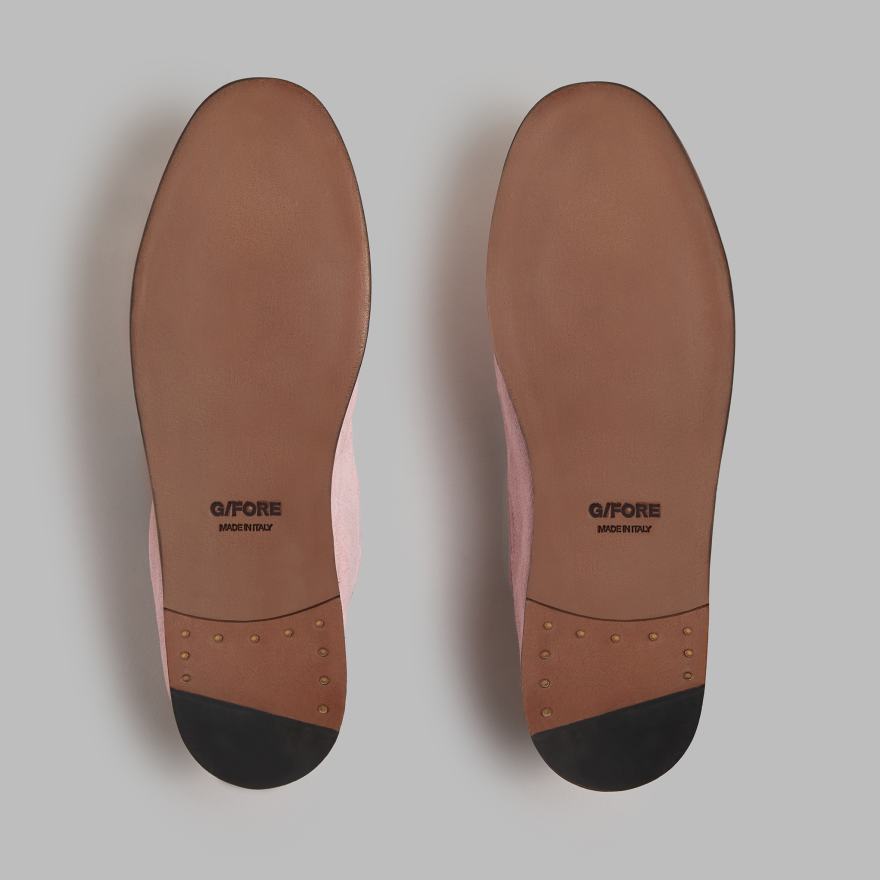 WOMEN'S METAL TEES SUEDE FLEX LOAFER in Blush image number 4