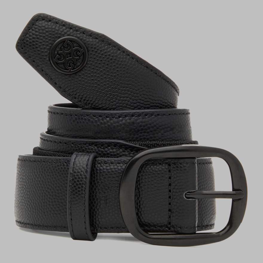 MEN'S CIRCLE G'S WEBBED BELT in Onyx image number 1