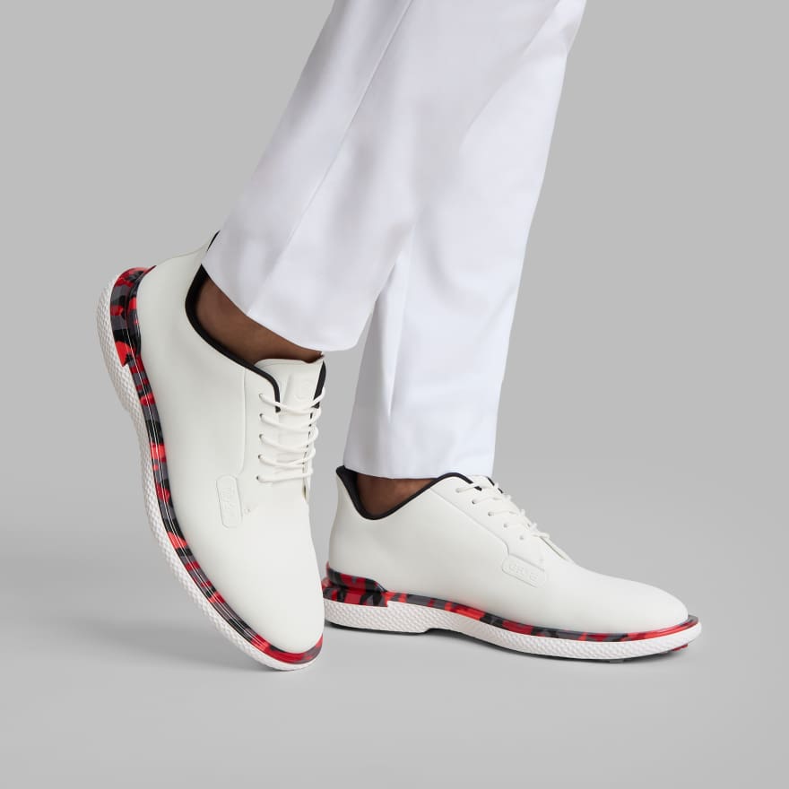 MEN'S GALLIVAN2R GOLF SHOE in SNOW / LAVA image number 6