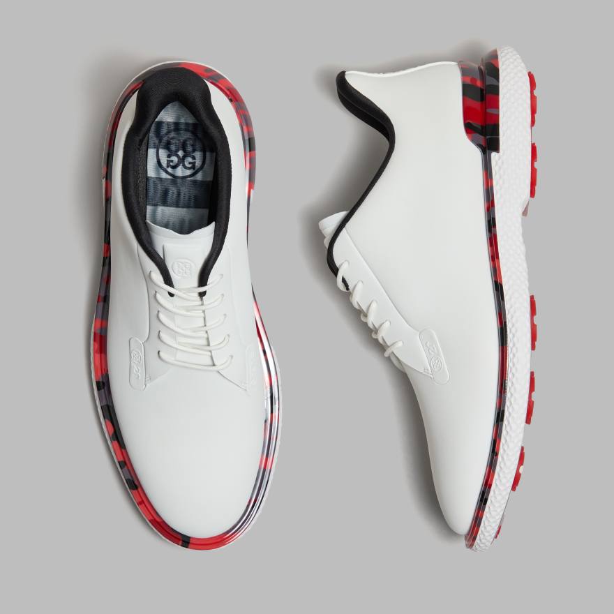MEN'S GALLIVAN2R GOLF SHOE in SNOW / LAVA image number 1