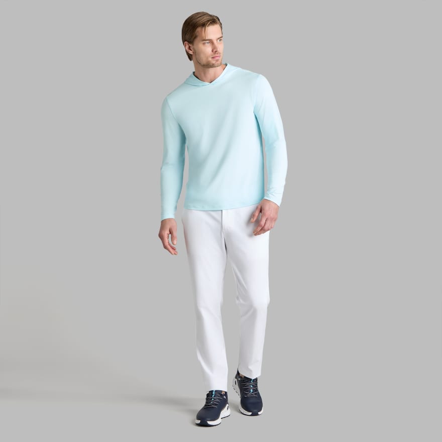M&Eacute;LANGE ICE NYLON HOODIE in DAYBREAK MELANGE image number 3