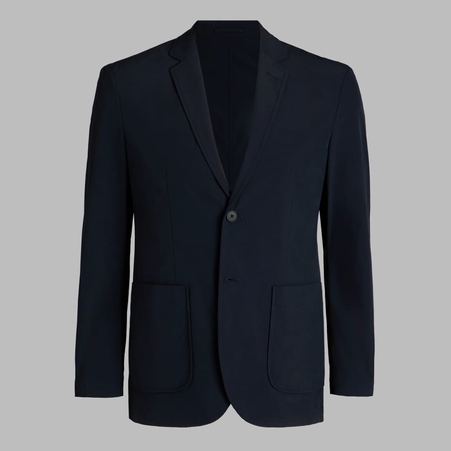 COMPACT STRETCH TRAVEL BLAZER in Twilight image number 1