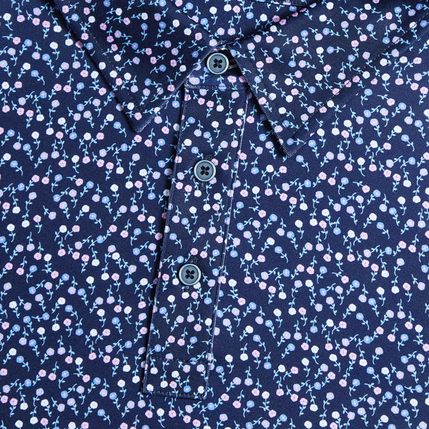 AYE POPPY TECH JERSEY POLO in AZUL / TWILIGHT image number 5