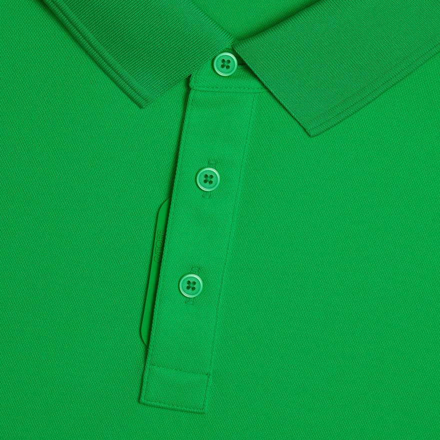 ESSENTIAL PERFORMANCE PIQU&Eacute; POLO in Clover image number 5