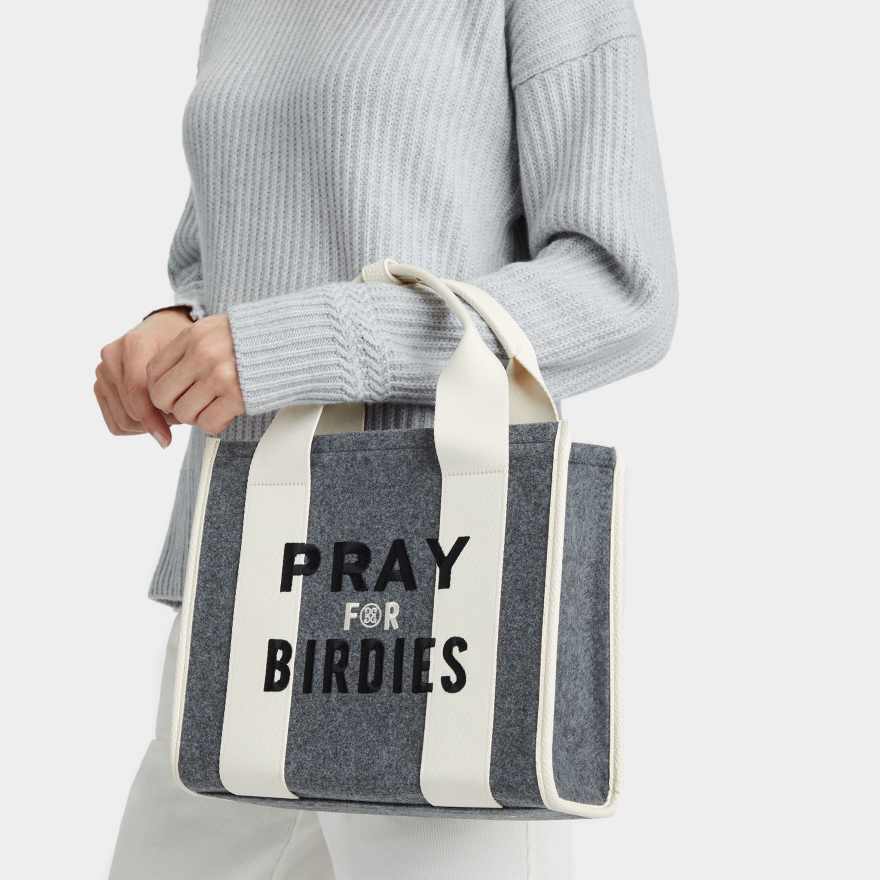 LTD RELEASE PRAY FOR BIRDIES BRUSHED SQUARE BAG | WOMEN'S BAGS | G