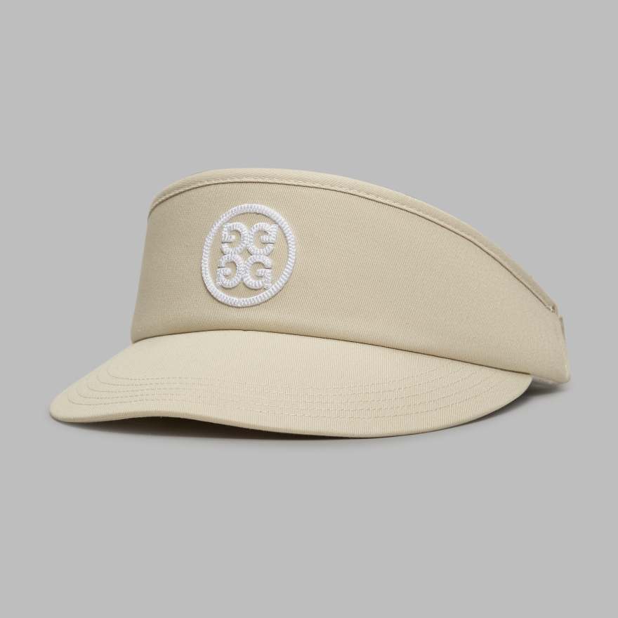 CHAINSTITCH CIRCLE G'S VISOR in PUMICE image number 1