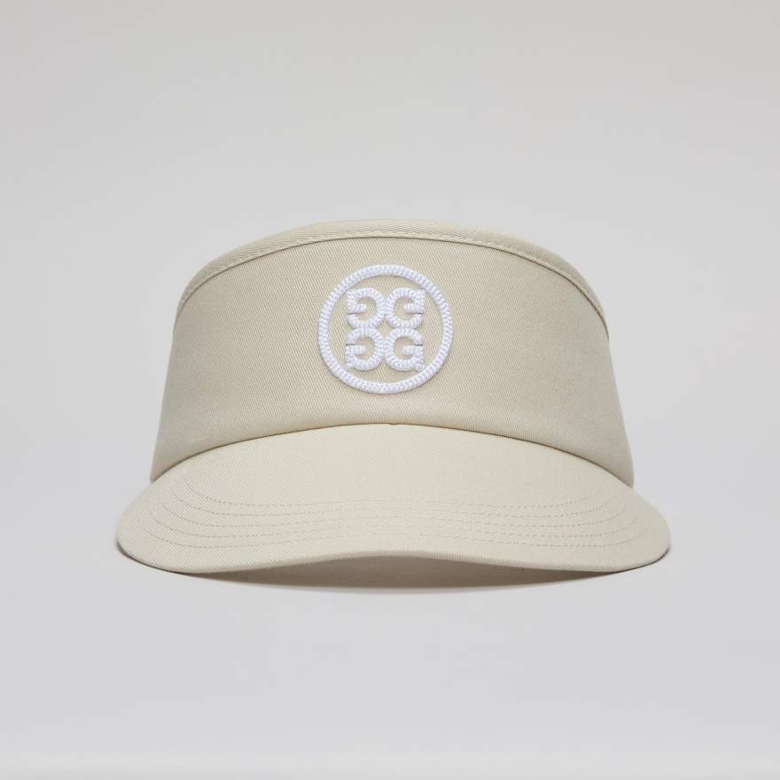 CHAINSTITCH CIRCLE G'S VISOR in PUMICE image number 4