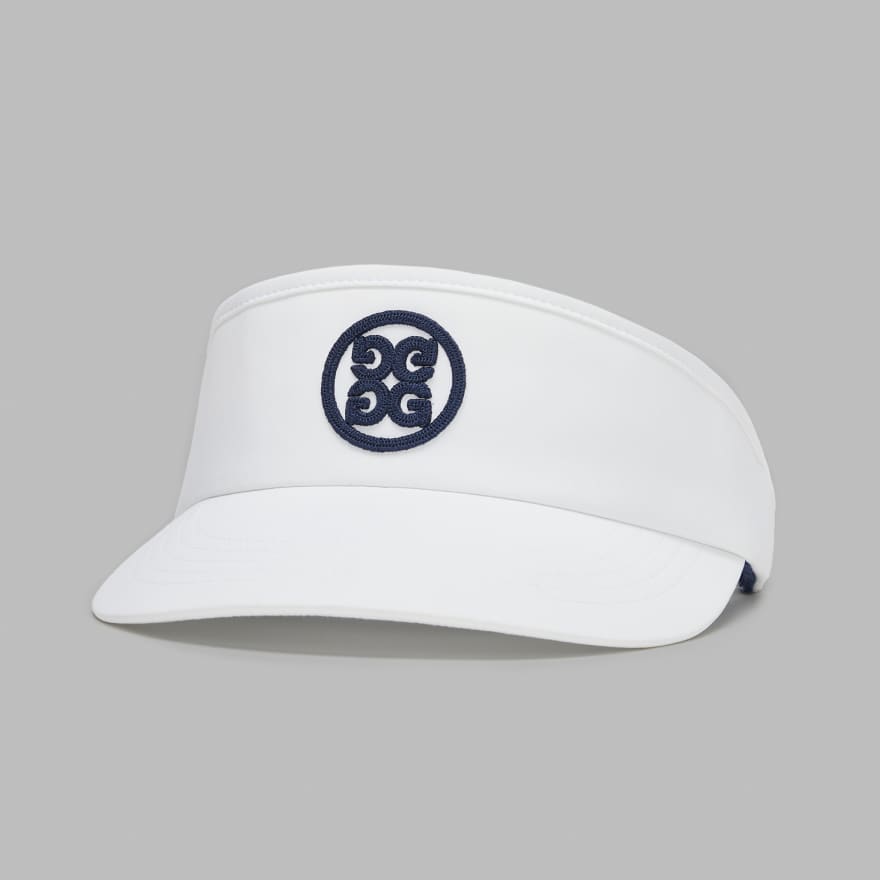 CHAINSTITCH CIRCLE G'S VISOR in Snow image number 1