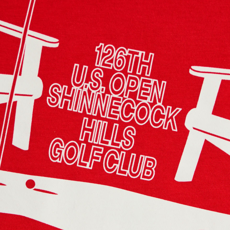 2026 U.S. OPEN SHINNECOCK HILLS ADIRONDACK TEE in Lava image number 6