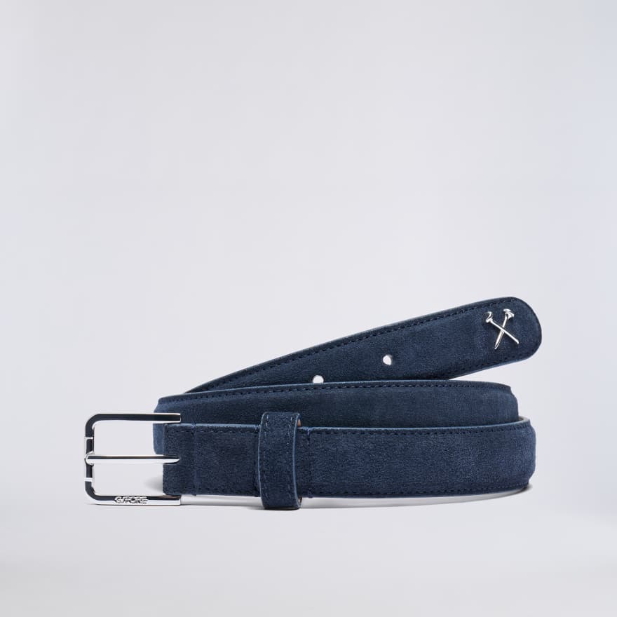 WOMEN'S METAL TEES SUEDE BELT in Twilight image number 1