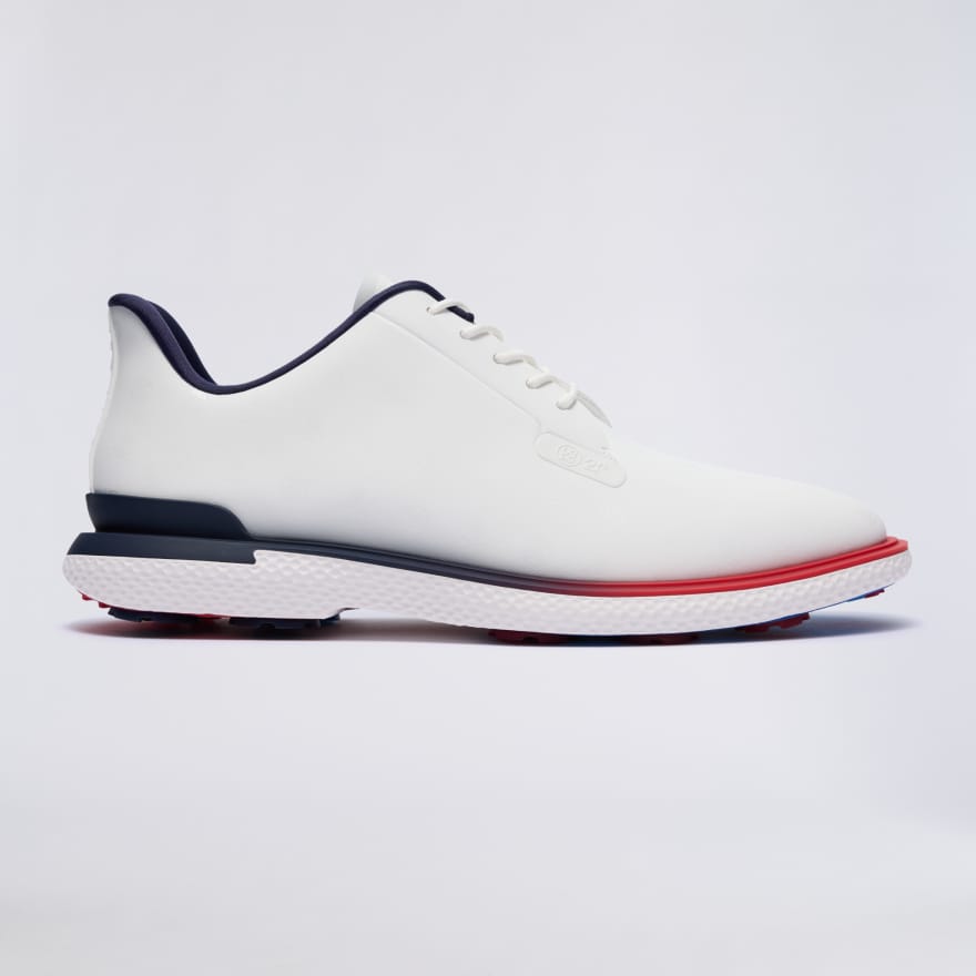MEN'S GALLIVAN2R SKULL & TEES GOLF SHOE in SNOW / CLASSIC RED image number 3
