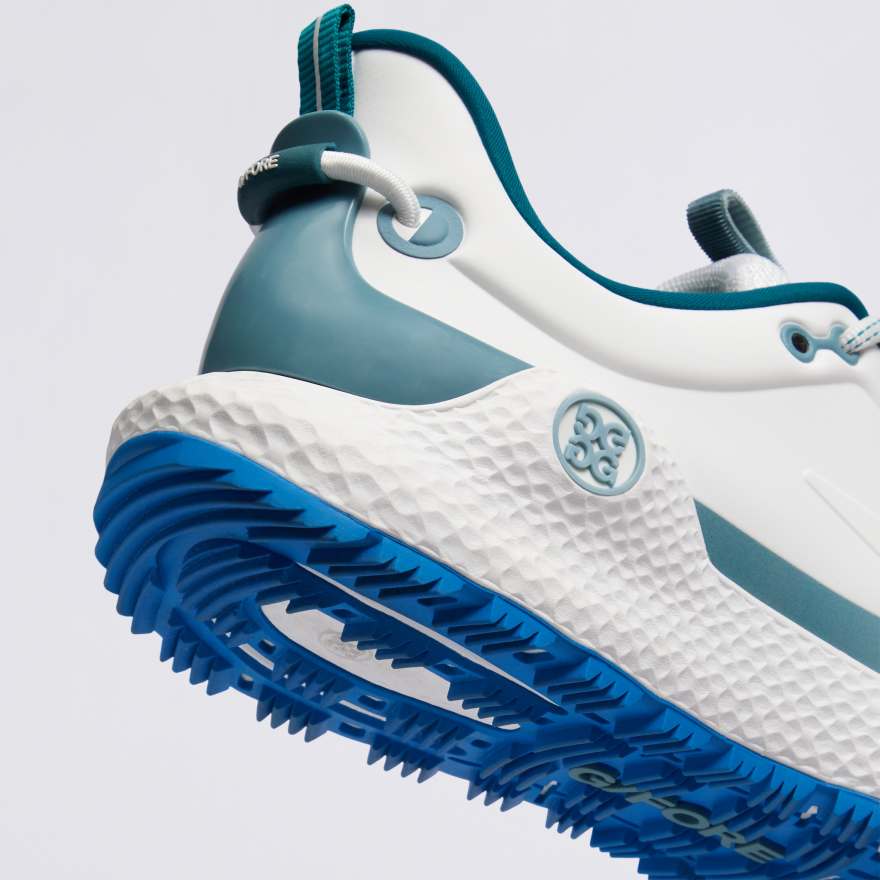MEN'S LTD RELEASE MG4+ O2 GOLF SHOE in SNOW / SEA FOAM image number 2