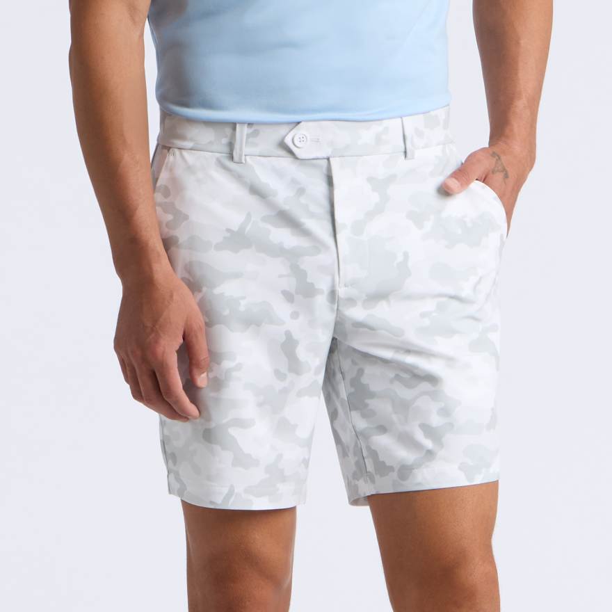 CAMO MAVERICK 4-WAY STRETCH SHORT in SNOW CAMO image number 3