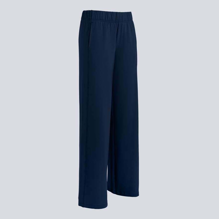 ALL PLAY LIGHTWEIGHT TERRY STRAIGHT LEG LOUNGE PANT in Twilight image number 1