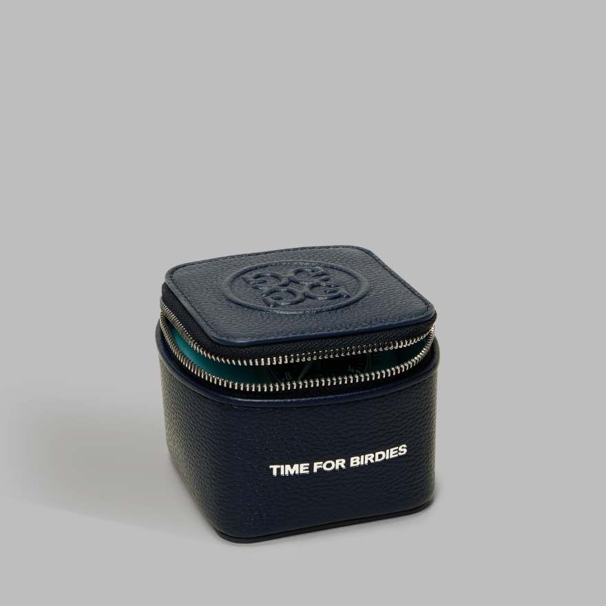 LTD RELEASE BIRDIES LEATHER WATCH CASE in Twilight image number 6