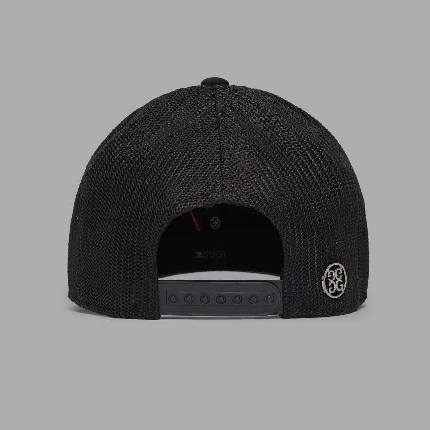 LTD RELEASE POPS TRUCKER HAT in ONYX / LAVA image number 5