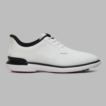 WOMEN'S LTD RELEASE GALLIVAN2R DEBOSSED HEART G'S KILTIE GOLF SHOE in Snow / Onyx
