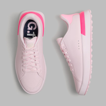 WOMEN'S LTD RELEASE G.112 PERFORATED KILTIE GOLF SHOE in Blush