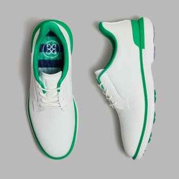 WOMEN'S GALLIVAN2R PERFORATED KILTIE GOLF SHOE in Snow / Clover