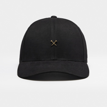 Alternative image of METAL TEES WAXED COTTON LOW PROFILE HAT in Onyx