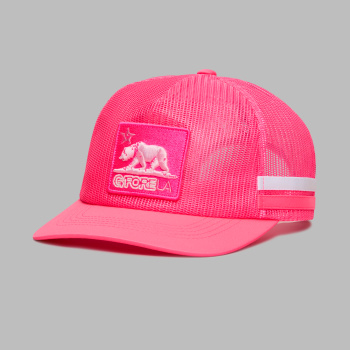 G/FORE LA 360&deg; MESH TRUCKER HAT in KNOCKOUT PINK