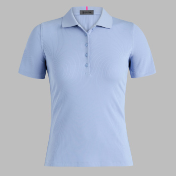 TECH NYLON RIB POLO in Willow