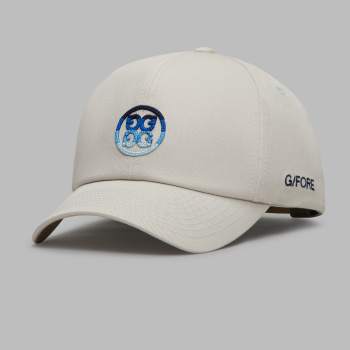 MINI CIRCLE G RELAXED FIT HAT in PUMICE