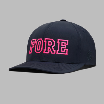 MEN'S LTD RELEASE FORE LOW PROFILE HAT in TWILIGHT / KNOCKOUT PINK