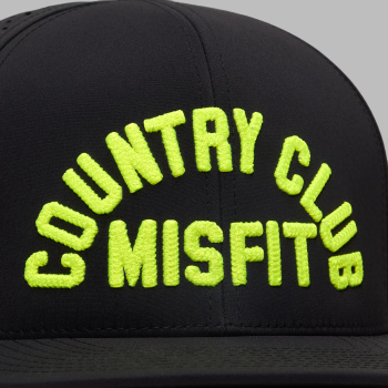 Alternative image of LTD RELEASE COUNTRY CLUB MISFIT PERFORATED DELTA HAT in ONYX / ELECTRIC